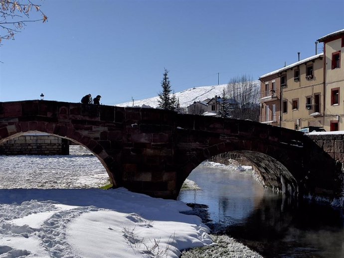 Molina de Aragón, una vez más la ciudad que amanece con el mercurio más frío