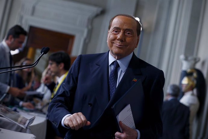El ex primer ministro de Italia Silvio Berlusconi.