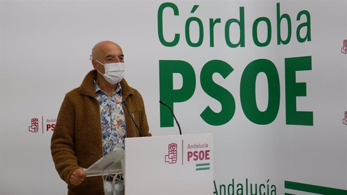El diputado nacional del PSOE por Córdoba, Antonio Hurtado, en la sede de su partido, en una imagen de archivo.