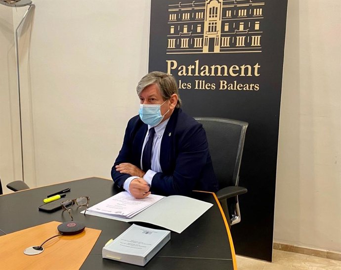 El presidente del Parlament balear, Vicen Thomas.