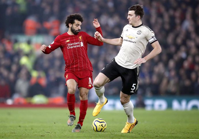 Salah (Liverpool) y Maguire (Manchester United)