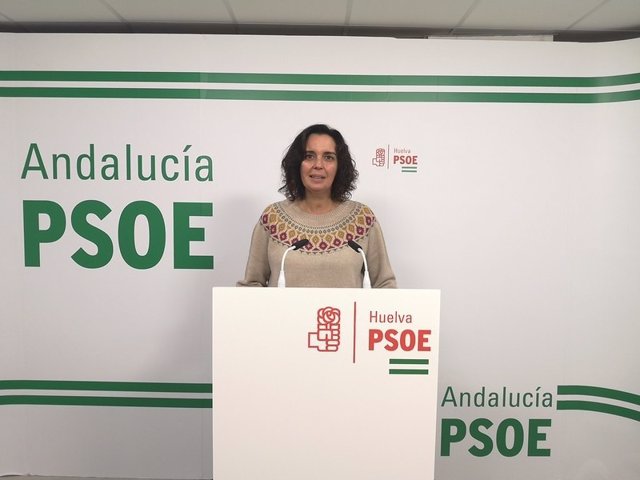 La responsable de Sanidad del PSOE onubense, Susana Rivas.