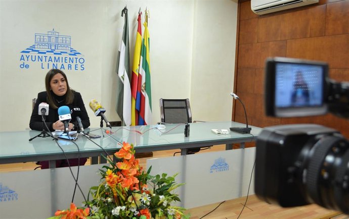 La concejala de Economía y Hacienda del Ayuntamiento de Linares, Noelia Justiicia