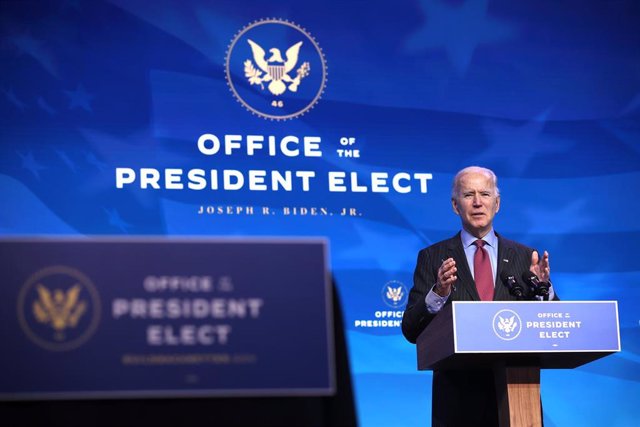 El presidente electo de Estados Unidos, Joe Biden. 
