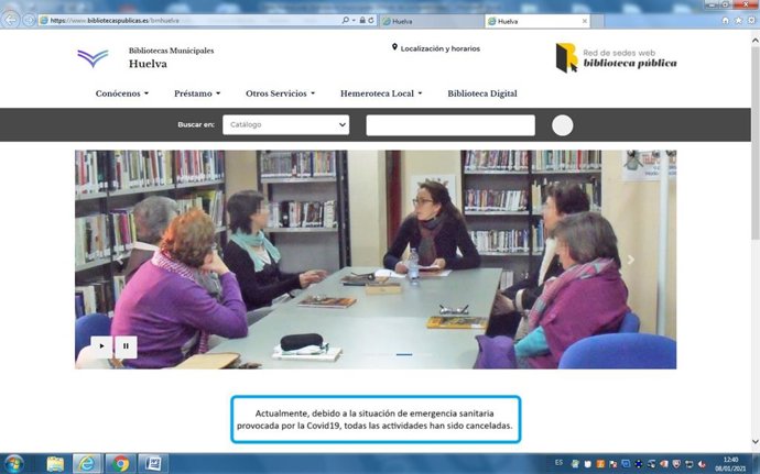 Nota Y Foto Portal Bibliotecas Municipales