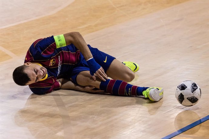 Sergio Lozano es lesiona amb el FC Barcelona