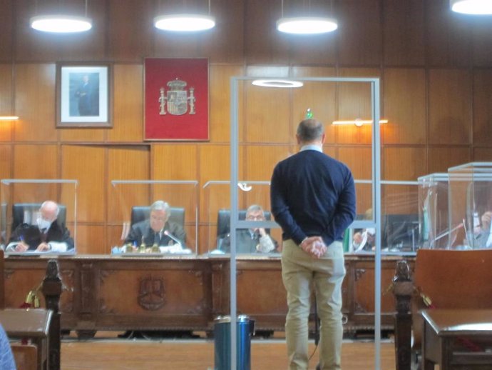 El propietario de la finca durante el juicio celebrado en la Audiencia de Jaén en noviembre de 2020