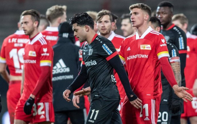 El jugador del Bayer Leverkusen Nadiem Amiri en el partido ante el Union Berlín