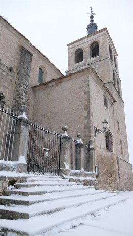 Nevada en Cogolludo (Guadalajara).