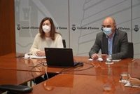 Armengol dice que la situación sanitaria en Ibiza es de "riesgo extremo", con incidencia de más de 1.200 casos