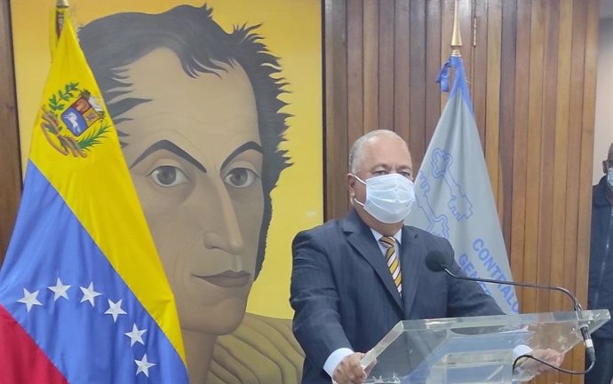 El contralor de Venezuela, Elvis Amoroso