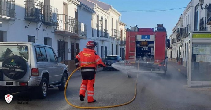 Labores de desinfección del CPB