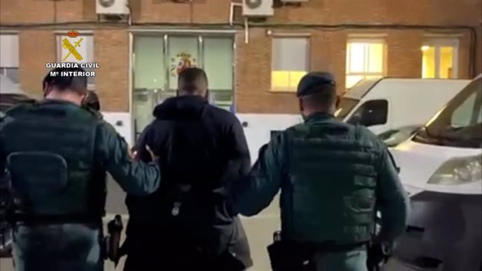 Detención 'El Melillero' por la Guardia Civil en Mijas
