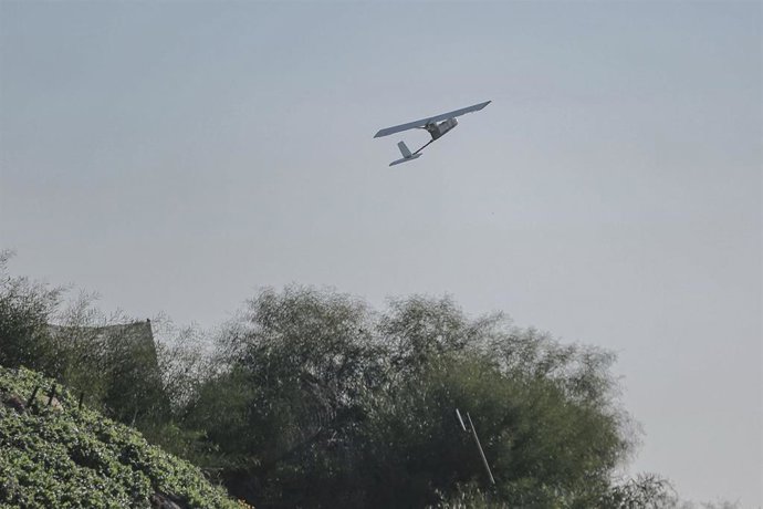 Imagen de archivo de un dron de vigilancia