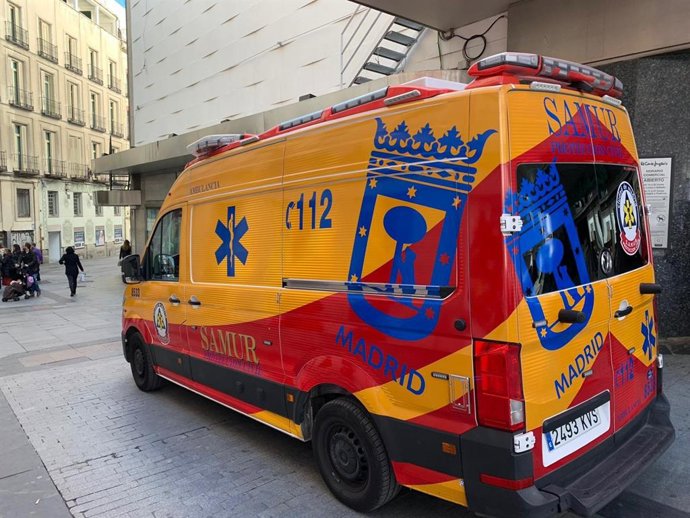 Imagen de recurso de un vehículo de Samur.