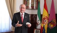El alcalde de Málaga insta a los ciudadanos a ser "proactivos" en la colaboración contra COVID