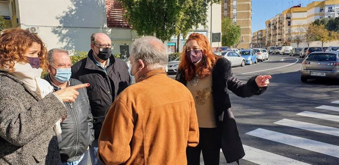 Asfaltado en la Macarena