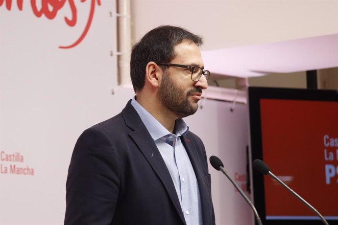 El secretario de Organización del PSOE en la región, Sergio Gutiérrez.