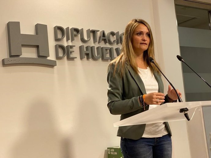 La diputada provincial de Ciudadanos (Cs) y coordinadora de la formación en Huelva, María Ponce.