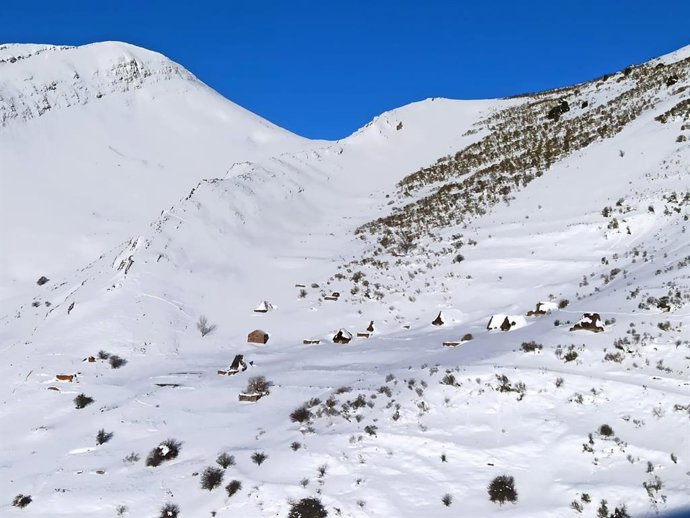 Nieve en Somiedo.