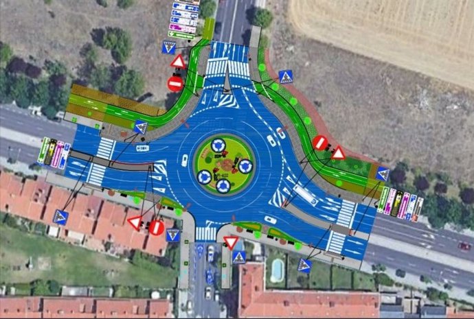 Proyecto de la nueva rotonda.