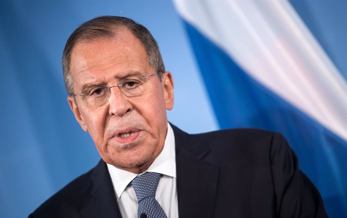 El ministro de Exteriores de Rusia, Sergei Lavrov