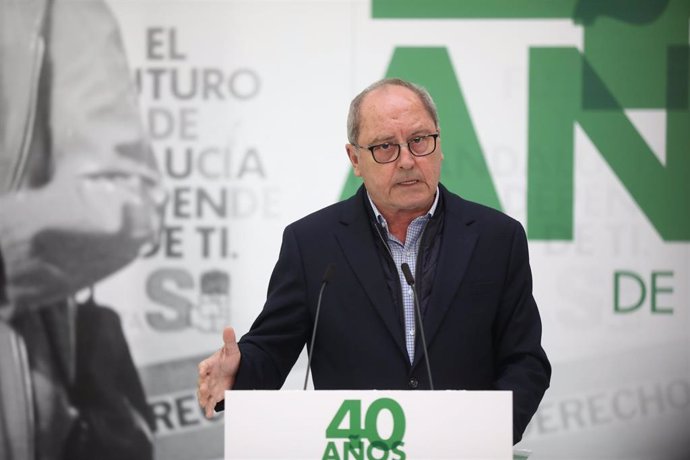 El secretario de Organzación del PSOE de Andalucía, Juan Cornejo, en una imagen de archivo.