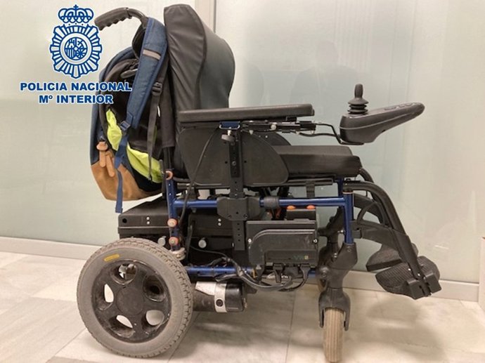 Silla de ruedas sustraída