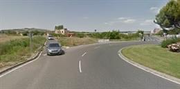 Camino VIejo de Lardero, desde la calle Sequoias de Logroño