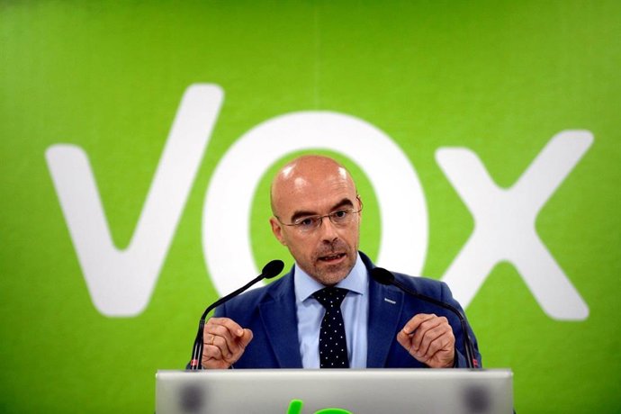 El portavoz del Comité de Acción Política de Vox y eurodiputado Jorge Buxadé