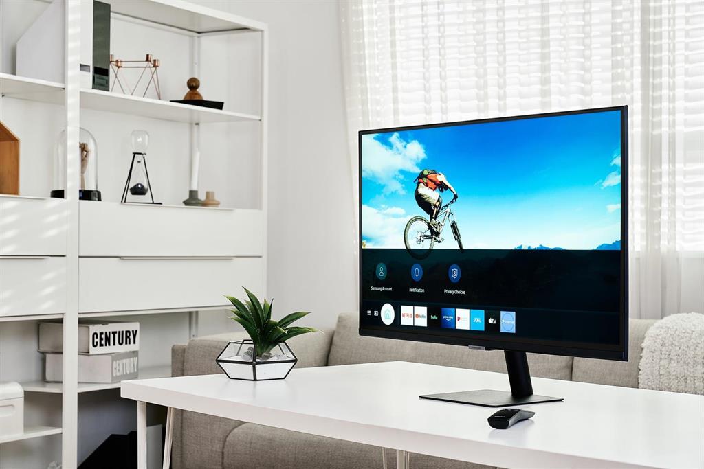 El monitor inteligente M7 de Samsung, con 4k y de 32 pulgadas, llega a