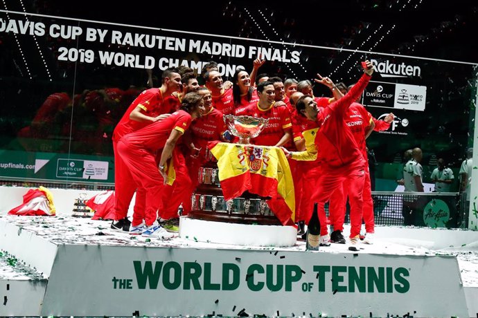 Equipo español de Copa Davis campeón en 2019