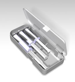 Portajeringas para emergencias sanitarias.