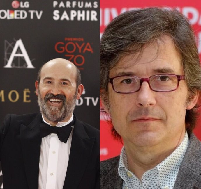 El actor riojano Javier Cámara y el guionista Bernardo Sánchez, nominados a los Goya