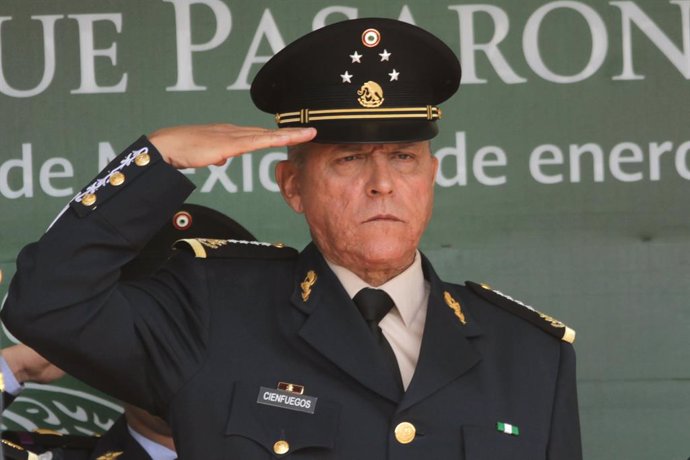 El exministro de Defensa de México Salvador Cienfuegos (2012-2018).
