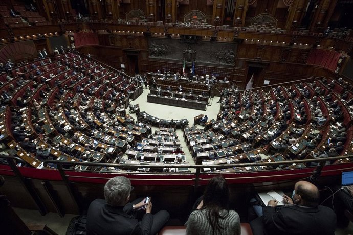 Imagen de archvio de la Cámara de Diputados de Italia.
