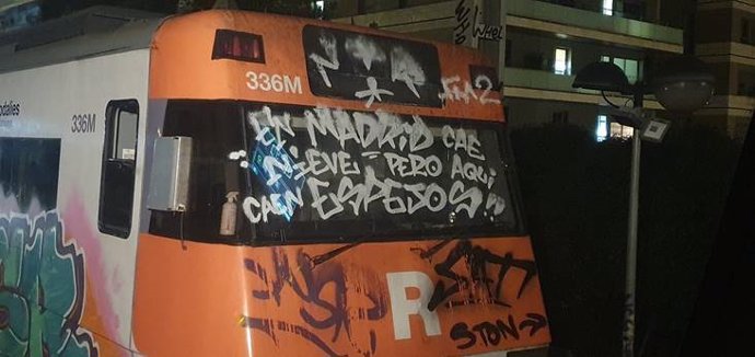 Renfe afea el "vandalismo" grafitero y las consecuencias perjudiciales para sus usuarios