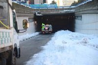 El Ayuntamiento de Madrid despliega un plan de actuación en túneles urbanos ante la previsión de lluvias