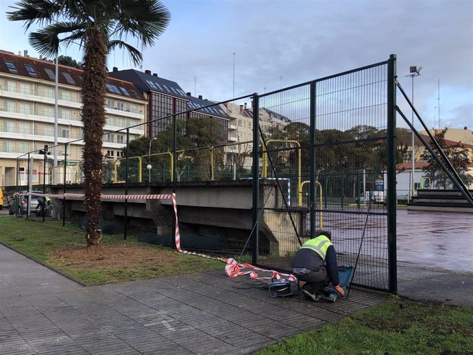 Instalaciones deportivas en Sada  (A Coruña)