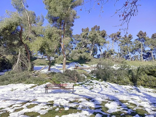 Parc Caramuel. Madrid (Espanya), 18 de gener del 2021