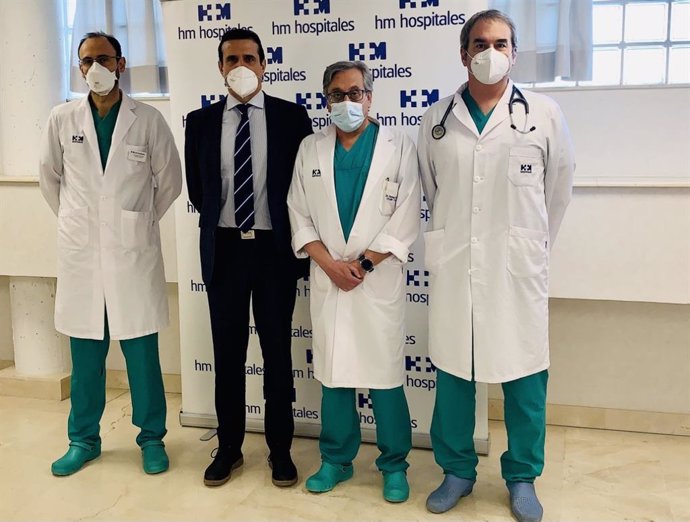 El Servicio de Cirugía Torácica realiza las primeras lobectomías uniportales en la sanidad privada de la Comunidad de Madrid