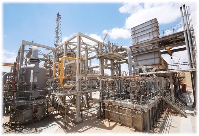 Estación de compresión de gas de Dahshour, Egipto, que Sacyr ampliará