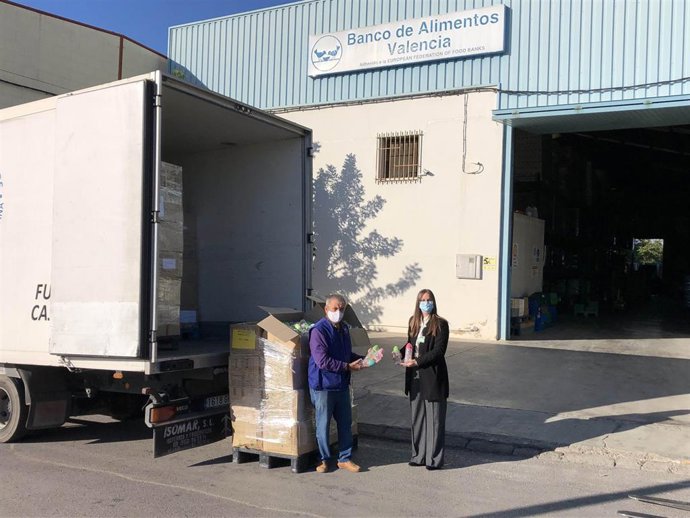 Mercadona.- Valencia.- Mercadona dona 10.000 kilos de biberones y tetinas al Banco de Alimentos de Valencia