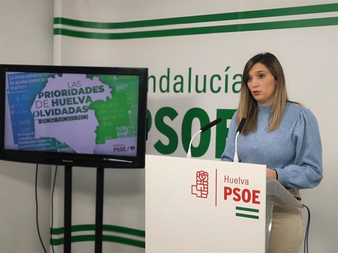 La parlamentaria socialista por Huelva en la Cámara autonómica María Márquez.