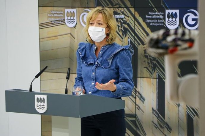 La portavoz de la Diputación de Gipuzkoa, Eider Mendoza