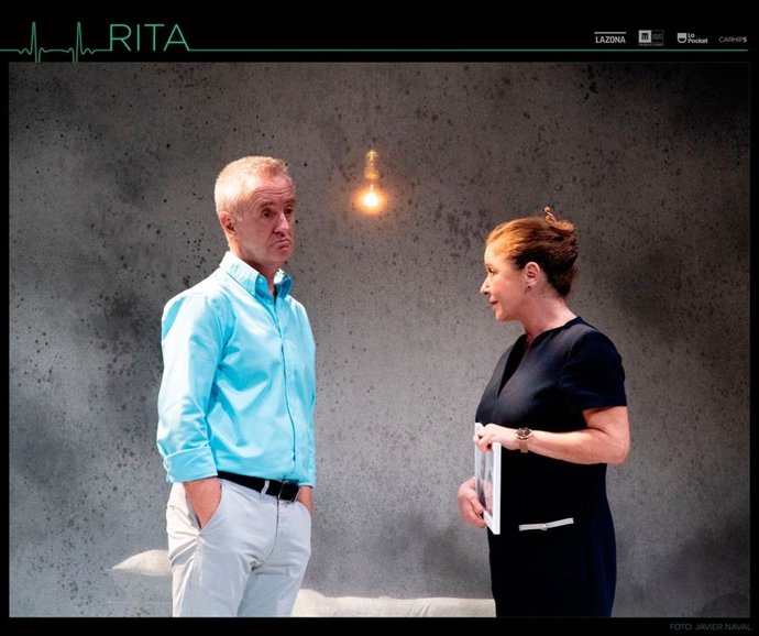 Carlos Hipólito y Mapi Sagaseta protagonizan 'Rita' en el Teatro Fernán Gómez