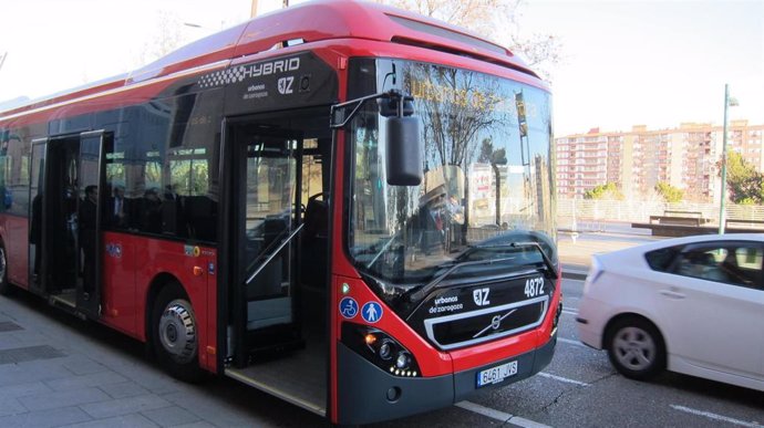 Autobús hídrido de Zaragoza