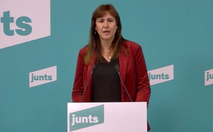 La candidata de JxCat a las elecciones catalanas, Laura Borrs