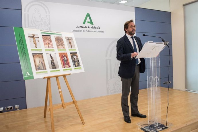 El delegado de Cultura y Patrimonio Histórico en funciones de la Junta en Granada, Antonio Granados