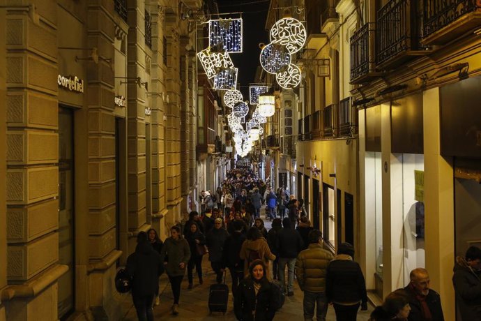 Luces de Navidad en Granada 